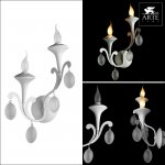 Настенный бра Arte lamp A3239AP-2WH Montmartre