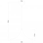 Светильник подвесной Arte lamp A3406SP-1BK Cappello