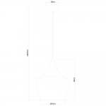 Светильник подвесной Arte lamp A3407SP-1WH CAPPELLO