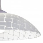 Плафон стекло с узором 360мм E27 Arte lamp A3421SP-1 Cucina