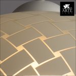 Плафон стекло с узором 360мм E27 Arte lamp A3421SP-1 Cucina