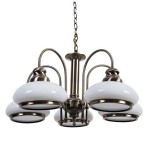 Люстра Arte Lamp A3466LM-5AB Retro