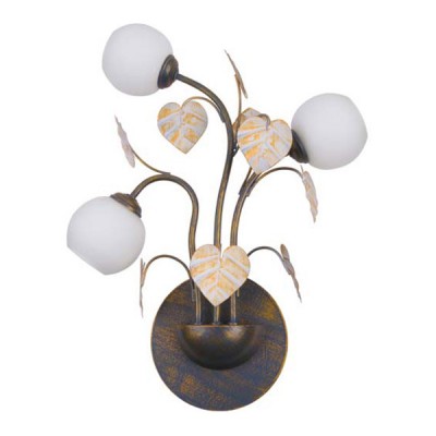 Светильник бра Arte Lamp A3539AP-3BG Flora