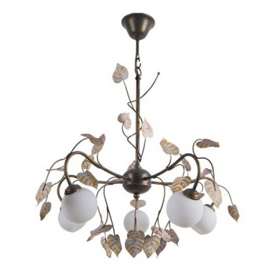 Люстра Arte Lamp A3539LM-5BG FLORA Люстра Arte Lamp A3539LM-5BG FLORA