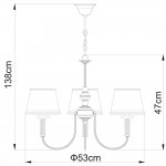 Люстра Arte lamp A3579LM-3AB Alice