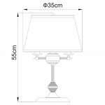 Светильник настольный Arte lamp A3579LT-3AB Alice