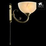 Светильник бра с выключателем Arte Lamp A3777AP-1AB Windsor white