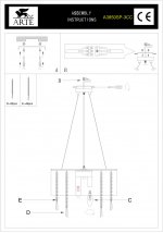 Люстра Arte lamp A3850SP-3CC Blackpool 