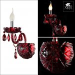 Светильник бра Arte lamp A3964AP-1RD Teatro