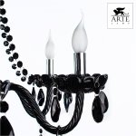 Люстра черная Arte lamp A3964LM-6BK Teatro