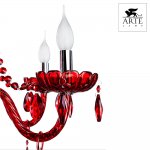 Люстра красная Arte lamp A3964LM-6RD Teatro