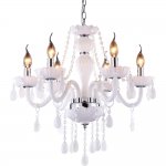Люстра белая Arte lamp A3964LM-6WH Teatro