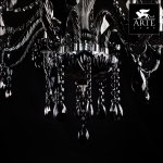 Люстра черная Arte lamp A3964LM-8BK Teatro