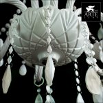 Люстра белая Arte lamp A3964LM-8WH Teatro