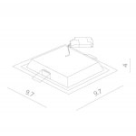 Светильник диодный 6Вт Arte lamp A4006PL-1WH Raggio