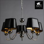 Люстра черная Arte Lamp A4011LM-5CC Turandot
