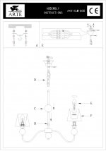 Люстра Arte Lamp A4011LM-8CC Turandot