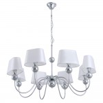 Люстра белая Arte Lamp A4012LM-8CC TURANDOT