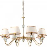 Люстра Arte lamp A4021LM-8GO White Hall