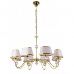 Люстра Arte lamp A4021LM-8GO White Hall
