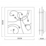 Светильник потолочный Arte lamp A4042PL-2CC TIANA