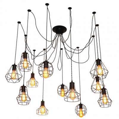 

Люстра лофт Arte Lamp A4051SP-12BK, A4051SP-12BK