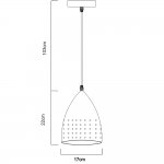 Светильник подвесной Arte lamp A4081SP-1SS LUCIDO