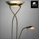 Торшер диммируемый Arte lamp A4399PN-2AB DUETTO