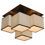 Люстра Arte lamp A4402PL-4BK Quadro