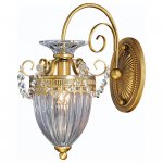 Светильник настенный бра из муранского стекла Arte lamp A4410AP-1SR Schelenberg