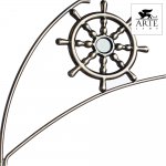 Люстра в морском стиле Arte lamp A4524PL-3AB Sailor