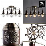 Люстра Arte lamp A4524PL-5AB Sailor