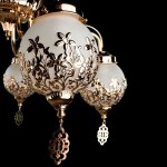 Восточная люстра Arte lamp A4552PL-8GO Moroccana