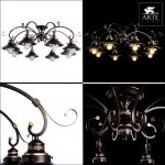 Люстра потолочная Arte lamp A4577PL-8CK GRAZIOSO