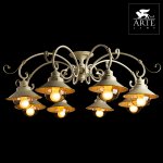 Люстра лофт стиля Arte lamp A4577PL-8WG GRAZIOSO