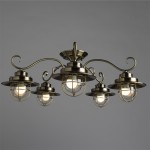Люстра потолочная Arte lamp A4579PL-5AB LANTERNA