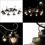 Светильник потолочный Arte lamp A4579PL-8AB LANTERNA