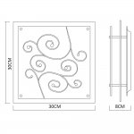 Светильник потолочный Arte lamp A4814PL-2CC ESMERALDA