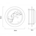 Светильник потолочный Arte lamp A4890PL-2CC BELLE