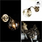 Светильник настенный бра Arte lamp A5004AP-1AB ALESSANDRA