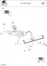 Светильник настенный Arte lamp A5010AP-2SS Picture light