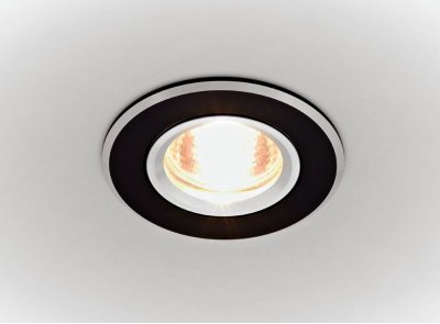 Светильник точечный Ambrella A502 BK сатин/черный MR16 ORGANIC SPOT