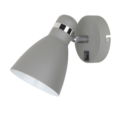 

Светильник настенный Arte lamp A5049AP-1GY Mercoled, A5049AP-1GY