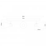 Светильник потолочный Arte lamp A5049PL-3WH MERCOLED