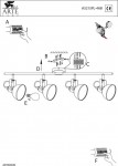 Светильник потолочный Arte lamp A5215PL-4BG MARTIN