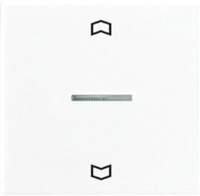 JUNG А 500 Алюминий Накладка нажимного электронного жалюзийного выключателя (A5232AL) JUNG А 500 Алюминий Накладка нажимного электронного жалюзийного выключателя (A5232AL)