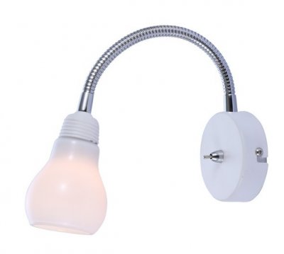

Светильник настенный бра Arte lamp A5271AP-1WH LETTURA, A5271AP-1WH