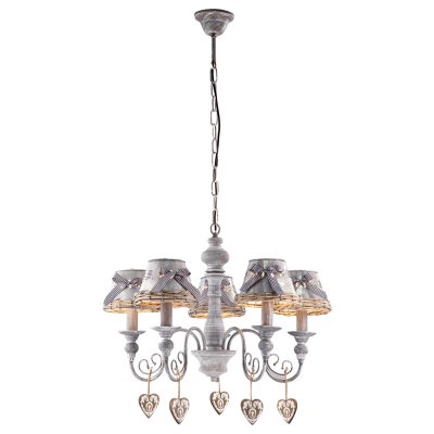 

Люстра с бантиками Arte lamp A5290LM-5RI Fattoria