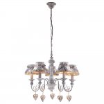 Люстра с бантиками Arte lamp A5290LM-5RI Fattoria