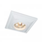 Светильник встраиваемый Arte lamp A5304PL-1WH Cratere
